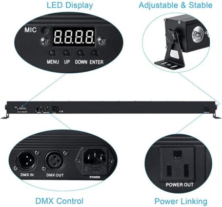 LED Party light rental in vancouver