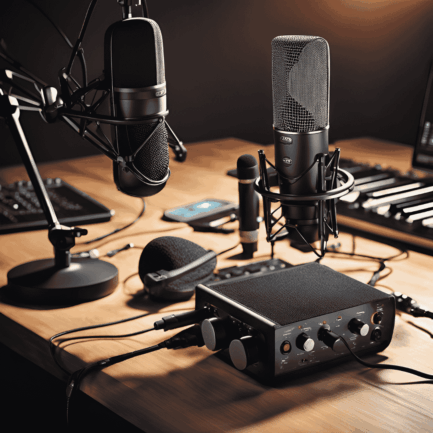 Audio recording Equipment Rental Package