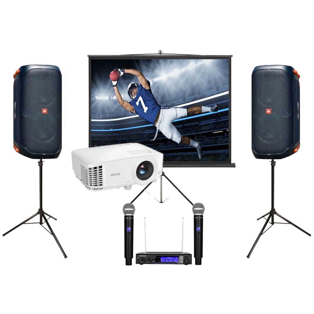 Rent a AV Presentation package with JBL Speaker